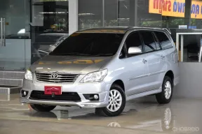 Toyota Innova 2.0 V ปี 2015 รถบ้านแท้ๆ ไม่เคยติดแก๊สแน่นอน เข้าศูนย์ตลอด สวยเดิม ยางสวย ออกรถ0บาท