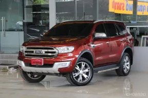 Ford Everest 2.2 Titanium+ ปี 2018 ไมล์แท้แน่นอน3x,xxxโล เข้าศูนย์ตลอด รถบ้านมือเดียว เดิมสวยทั้งคัน