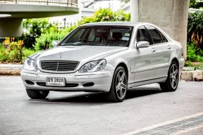 2001 Mercedes-Benz S-Class 2.8 S280 รถเก๋ง 4 ประตู 