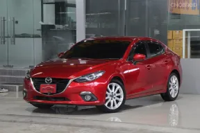Mazda 3 2.0 S ปี 2016 รถบ้านมือเดียว ไมล์น้อยเข้าศูนย์ตลอด สวยเดิมทั้งคัน ไม่เคยติดแก๊ส ออกรถ0บาท