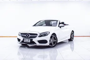 1D427 MERCEDES-BENZ C-CLASS C300 CABRIOLET AMG DYNAMIC AT 2018