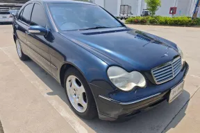 2002 Mercedes-Benz C-Class 2.0 C200 Kompressor รถเก๋ง 4 ประตู 