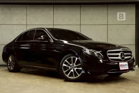 2018 Mercedes-Benz E350 2.0 e Avantgarde Sedan AT ไมล์แท้ ประวัติการดูแลรักษารถดี B7304