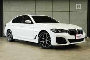 2023 BMW 530e 2.0 M Sport Sedan Plug-in Hybrid AT ไมล์แท้ (Minorchange) รถมือเเรกจากป้ายเเดง B1356