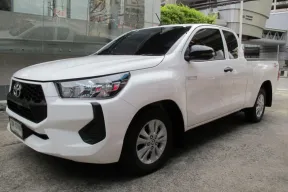 2024 Toyota Hilux Revo 2.4 ENTRY (โฉมใหม่ เครื่องยูโร 5) สีขาว รถสวยสภาพใหม่ ฟรีดาวน์