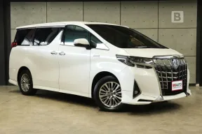 2019 Toyota ALPHARD 2.5 HV 4WD AT รุ่น TOP สุดของ Hybrid ไมล์แท้ ไม่ใช่รถเกรย์ B4063