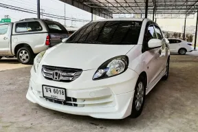 Honda Brio Amaze 1.2 V เกียร์ออโต้ ปี 2013 ผ่อนเริ่มต้น 2,*** บาท