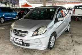 Honda Brio Amaze 1.2 V เกียร์ออโต้ ปี 2013 ผ่อนเริ่มต้น 2,*** บาท