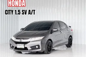 Honda CITY 1.5SV i-VTEC รถเก๋ง 4 ประตู 