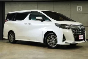 2019 Toyota ALPHARD 2.5 HV 4WD AT ไมล์แท้ รถมือแรกจากป้ายแดง ประวัติการดูแลรักษารถดี B6790