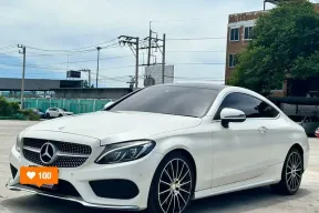 2016จด2017 Benz C250 Coupe Amg Dynamic W205