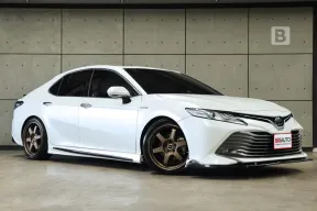 2020 Toyota CAMRY 2.5 Hybrid Premium Sedan AT ไมล์เเท้ 6 หมื่น รุ่น TOP สุด ชุดแต่งรอบคัน B850
