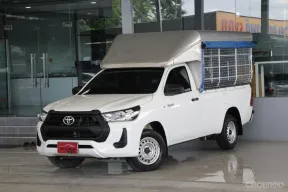 Toyota Hilux Revo 2.4 ENTRY ปี 2021 ไมล์แท้6x,xxxโล สวยบางเดิมทั้งคัน รถมือเดียว หลังคาใหม่ ฟรีดาวน์