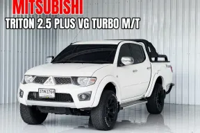 รถบ้าน รถกระบะ 4 ประตู เกียร์ธรรมดา Mitsubishi TRITON 2.5VG Plus Turbo 