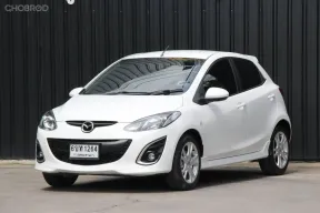 Mazda 2 1.5 Sports (5Door) ปี 2012 สีขาว สวยงาม