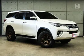 2018 Toyota FORTUNER 2.4 V 4WD SUV AT ไมล์แท้ 3 หมื่น MODEL MINORCHANGE1 B3000 