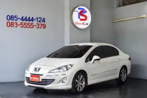 ฟรีเงินดาวน์ รถสภาพสวยพร้อมใช้ ออกรถใช้เงิน10,000 บาท Peugeot 408 1.6 Sedan ปี 2013