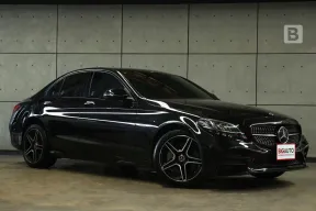 2022 Mercedes-Benz C300 2.0 W205 e AMG Sport Sedan AT ไมล์แท้ 7หมื่น สภาพตัวรถไม่ต่างจากรถใหม่ B9979