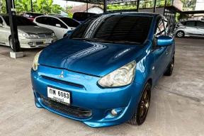 Mitsubishi Mirage 1.2 GLX เกียร์ออโต้ ปี 2012 ผ่อนเริ่มต้น 2,*** บาท