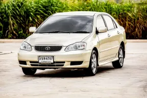 2003 Toyota COROLLA 1.6 รถเก๋ง 4 ประตู 