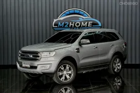 FORD EVEREST 3.2 TITANIUM PLUS 4WD AT ปี 2017 สีเทา