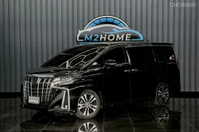 TOYOTA ALPHARD 2.5 S C PACKAGE AT ปี 2020 จด 2021 สีดำ