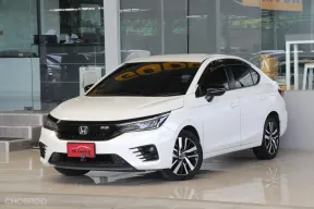 Honda CITY 1.0 RS ปี 2021 สวยชิดป้ายแดง ไมล์แท้50,000โล เข้าศูนย์ตลอด รถบ้านมือเดียว ออกรถ0บาท