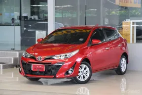 Toyota YARIS 1.2 G ปี2018 ไมล์แท้แน่นอน3x,xxxโล เข้าศูนย์ตลอด รถบ้านมือเดียว ไม่เคยติดแก๊ส ออกรถ0บาท