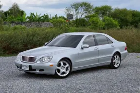 MERCEDES-BENZ S500 Long Wheel Base (V8) [W220] Facelift ปี 2003 ลูกค้าเดิมดูแลถึง เก็บงานมาหมดแล้ว