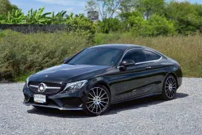 MERCEDES-BENZ C250 Coupe AMG Dynamic [W205] ปี 2017 มือแรก ดูแลถึง เซอร์วิสศูนย์ไทยทุกระยะ