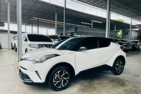 TOYOTA CH-R 1.8 HV HI HYBRID 2019 รถสวย มือแรกออกห้าง สภาพพร้อมใช้ ไมล์น้อย TOP รับประกันตัวถังสวย