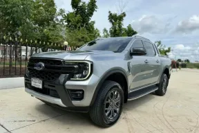 Ford Ford Ranger Wildtrak 2.0 Bi-Turbo 6AT ปี 2022จด2023 สีเทา