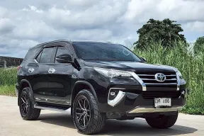 Toyota Fortuner 2.4V 2018 รถ SUV มือสองสภาพดี