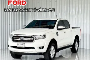 รถบ้าน Ford RANGER 2.2 XLT Hi-Rider  4ประตู รถกระบะ เกียร์ธรรมดา