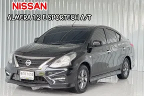 Nissan Almera 1.2 E SPORTECH รถเก๋ง 4 ประตู รถบ้านแท้