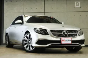 2019 Mercedes-Benz E350 2.0 W213 e Exclusive Sedan AT ไมล์แท้ 8 หมื่น รถมือแรกจากป้ายแดง B2218