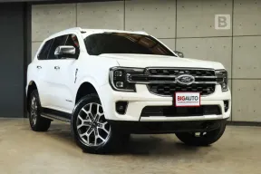 2024 Ford EVEREST 2.0 Titanium+ 4WD SUV BI-TURBO AT ไมล์แท้ 4 หมื่น Warranty 5 ปี 150,000 KM B2740