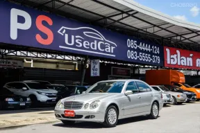 ไม่ต้องใช้เงินดาวน์ เครื่องยนต์ดีเซล รถสภาพสวยพร้อมใช้Mercedes-Benz E220 CDI Elegance (W211) ปี 2006