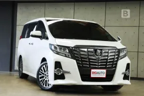 2016 Toyota ALPHARD 2.5 S C-Package Van AT ไมล์แท้ สภาพตัวรถใหม่มากเจ้าของเก่าดูแลรักษาดี B6672
