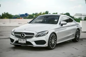New !! Benz C250 Coupe AMG ปี 2018 เกียร์ 9 Speed แล้ว สภาพสวยมาก ราคาเร้าใจเหมือนเดิม