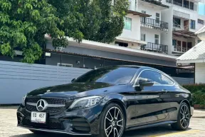 2020 จด2023 Benz C200 Coupe Amg Dynamic W205 สีดำ