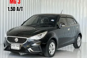 รถมือเดียว MG 3 1.5D เบนซิน สภาพดี 