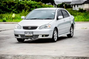 2002 Toyota COROLLA 1.6 รถเก๋ง 4 ประตู 