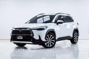 5B510 Toyota Corolla Cross 1.8 Hybrid 2021 รถ SUV สภาพดี ราคาถูก