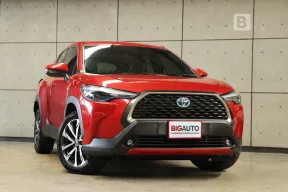 2021 Toyota Corolla Cross 1.8 Hybrid Premium SUV AT ไมล์แท้ 3 หมื่น Warranty 5 ปี 150,000 KM B7584