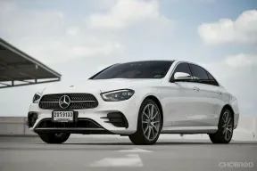 New !! Benz E300e AMG W213 ปี 2022 เลขไมล์นางฟ้า 56,000 กม. รถสภาพสวยมาก