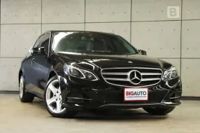 2015 Mercedes-Benz E200 2.0 W212 Avantgarde Sedan AT ไมล์แท้ 3 หมื่น Model Facelift รุ่นสุดท้าย B50