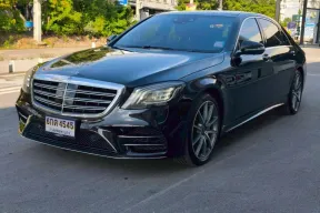 2018 MERCEDES-BENZ S350d AMG Premium 3.0 V6 สีดำ