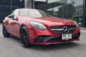 2017 Mercedes-Benz AMG SLC43 3.0 BI Turbo Roadster สีแดง