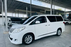 TOYOTA ALPHARD 2.4 V ปี 2012 รถสวย มือแรกออกห้าง สภาพพร้อมใช้ ไมล์น้อย TOP รับประกันตัวถังสวย